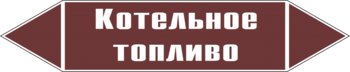 Маркировка трубопровода "котельное топливо" (пленка, 507х105 мм) - Маркировка трубопроводов - Маркировки трубопроводов "ЖИДКОСТЬ" - Магазин охраны труда Протекторшоп