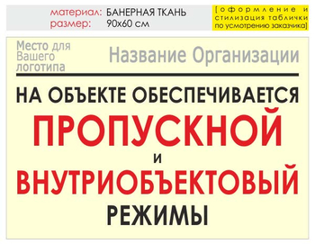 Информационный щит "режим" (банер, 90х60 см) t17 - Охрана труда на строительных площадках - Информационные щиты - Магазин охраны труда Протекторшоп